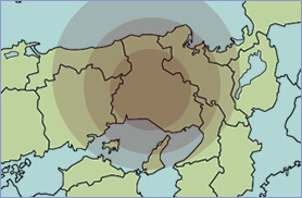 対応エリア 加古川市を中心に兵庫県全体に対応